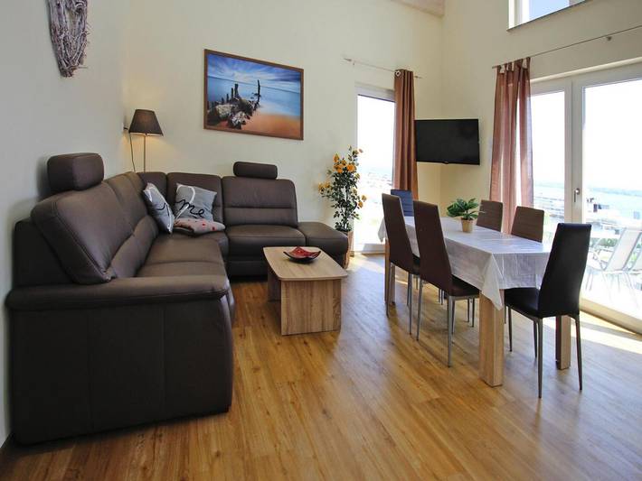 Ferienwohnung für 4 Personen, mit Balkon und Garten sowie Seeblick in Plau am See - 3