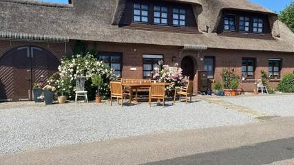 Ferienwohnung für 2 Personen, mit Garten und Terrasse, mit Haustier in Poppenbüll