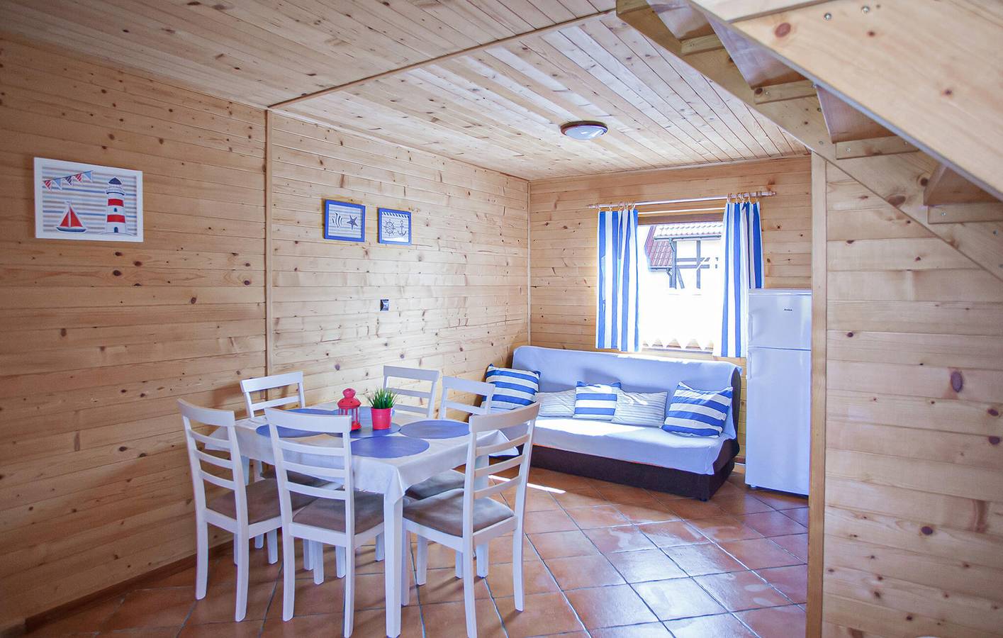 Ferienhaus für 6 Personen mit Terrasse in Rowy, Slowinzischer Nationalpark
