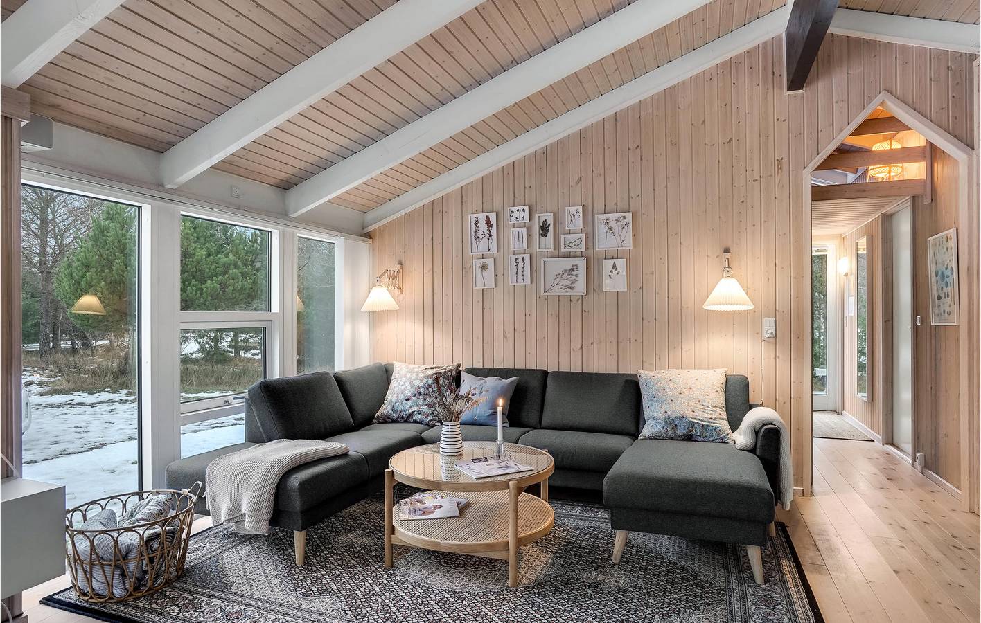 Ferienhaus für 6 Personen mit Terrasse in Napstjert, Jerup