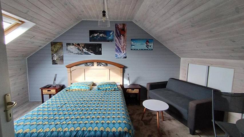 Chambre d’hôte pour 3 personnes, avec jardin