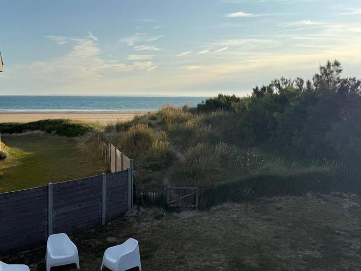 Location de vacances pour 6 personnes, avec vue et jardin, animaux acceptés dans Denneville Plage - 2