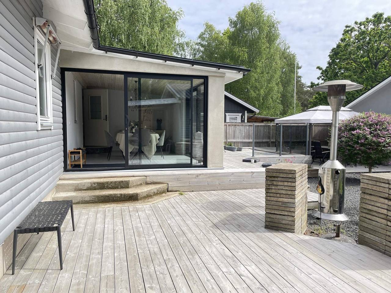 Modernes Ferienhaus mit Terrasse in Sandskogen in Kävlinge, Skane