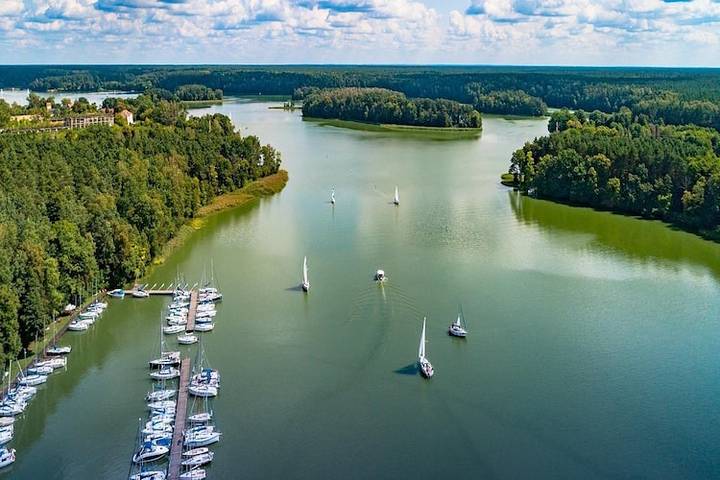 Ferienhaus für 20 Personen, mit Sauna und Balkon, mit Haustier in den Masuren