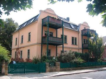 Ferienwohnung für 6 Personen, mit Garten und Balkon in Niedersedlitz
