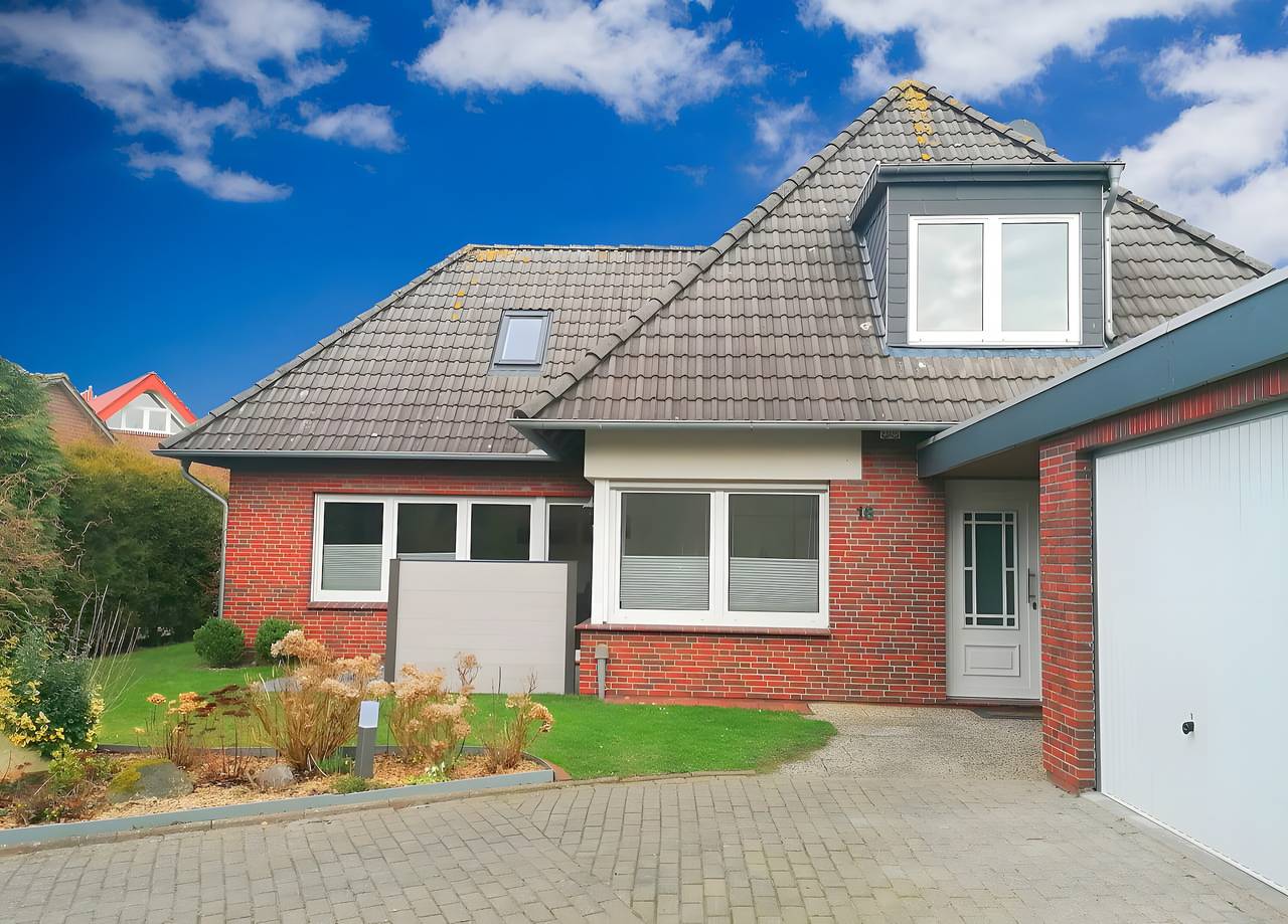 Ganze Wohnung, Apartment 'Moderne Ferienwohnung Meerzeit' mit privater Terrasse, Garten & Wlan in Horumersiel, Wangerland