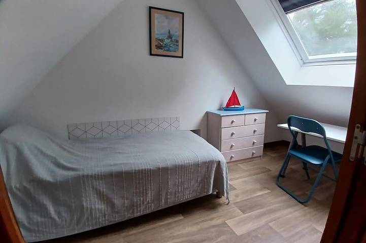 House in the heart of the pink granite coastline in Perros-Guirec, Costa de granito rosa
