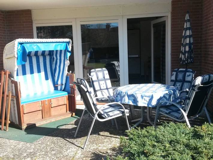 Ferienwohnung für 3 Personen, mit Terrasse und Garten in Pelzerhaken