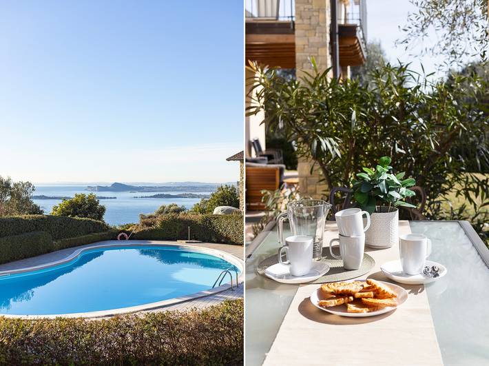 Ferienwohnung für 6 Personen, mit Seeblick und Terrasse sowie Garten - 1