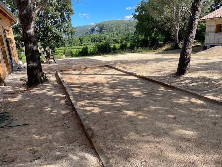 Tente pour 5 personnes, avec terrasse et piscine ainsi que vue et jardin en Ardèche - 2