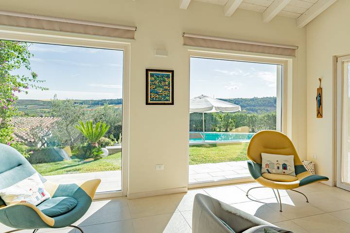 Villa für 6 Personen, mit Balkon und Terrasse sowie Garten in den Abruzzen - 4