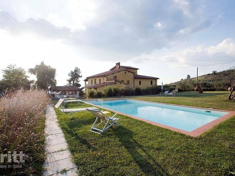 Tritt — Ferienwohnung für 2 Personen in der Toskana in einem gemütlichen Agriturismo mit Pool in Castelfranco di sopra, Castelfranco Piandiscò (gemeinde)