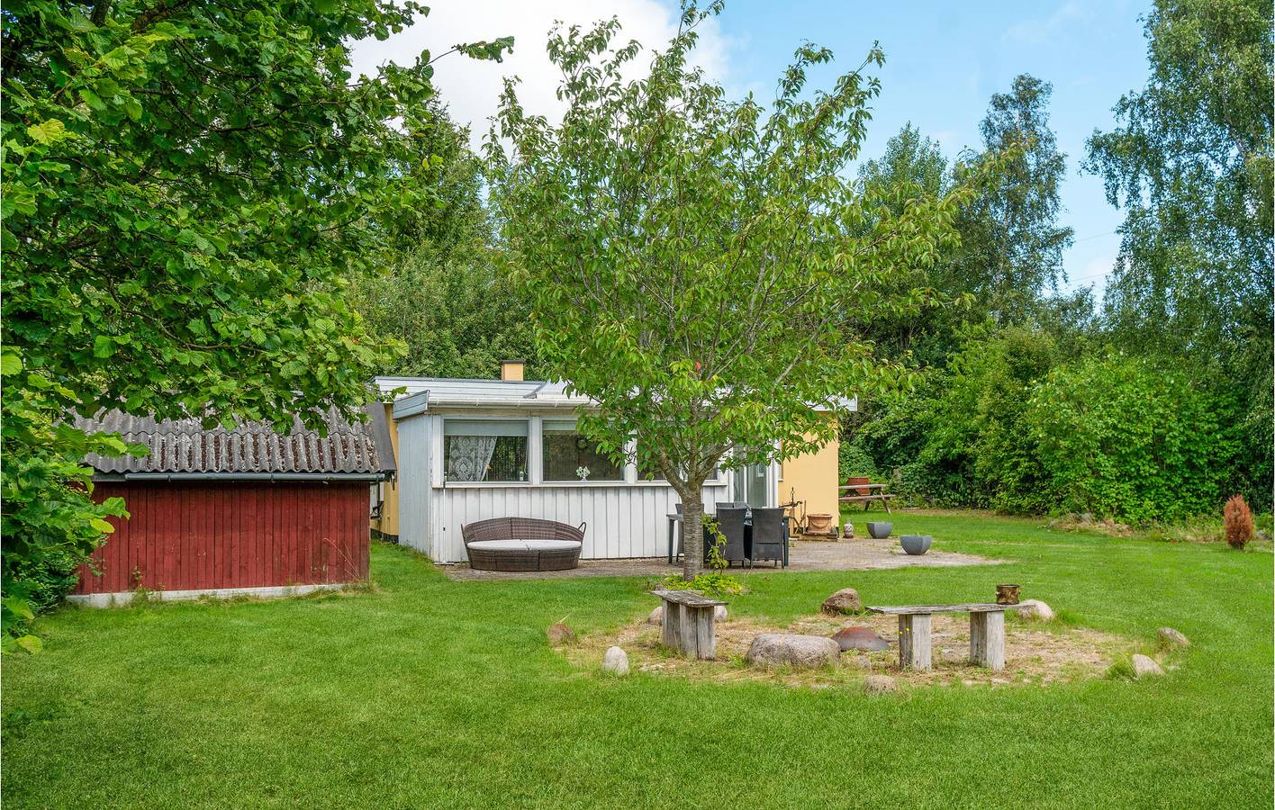 Feriehus for 5 personer med have in Grevinge, Nordwestseeland