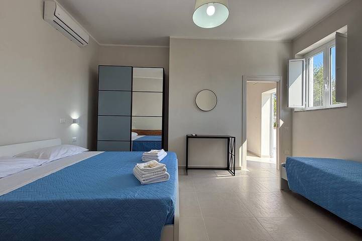 Ferienwohnung für 3 Personen, mit Garten in Paestum