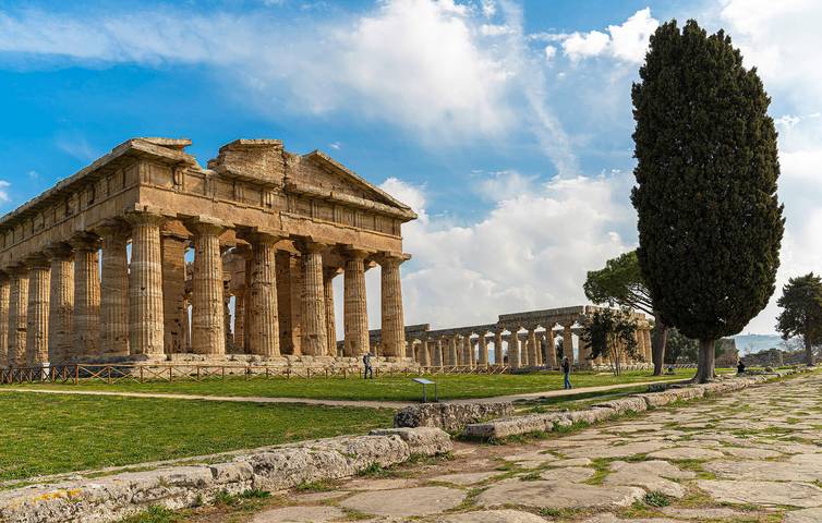 Ferienwohnung für 5 Personen, mit Terrasse in Paestum