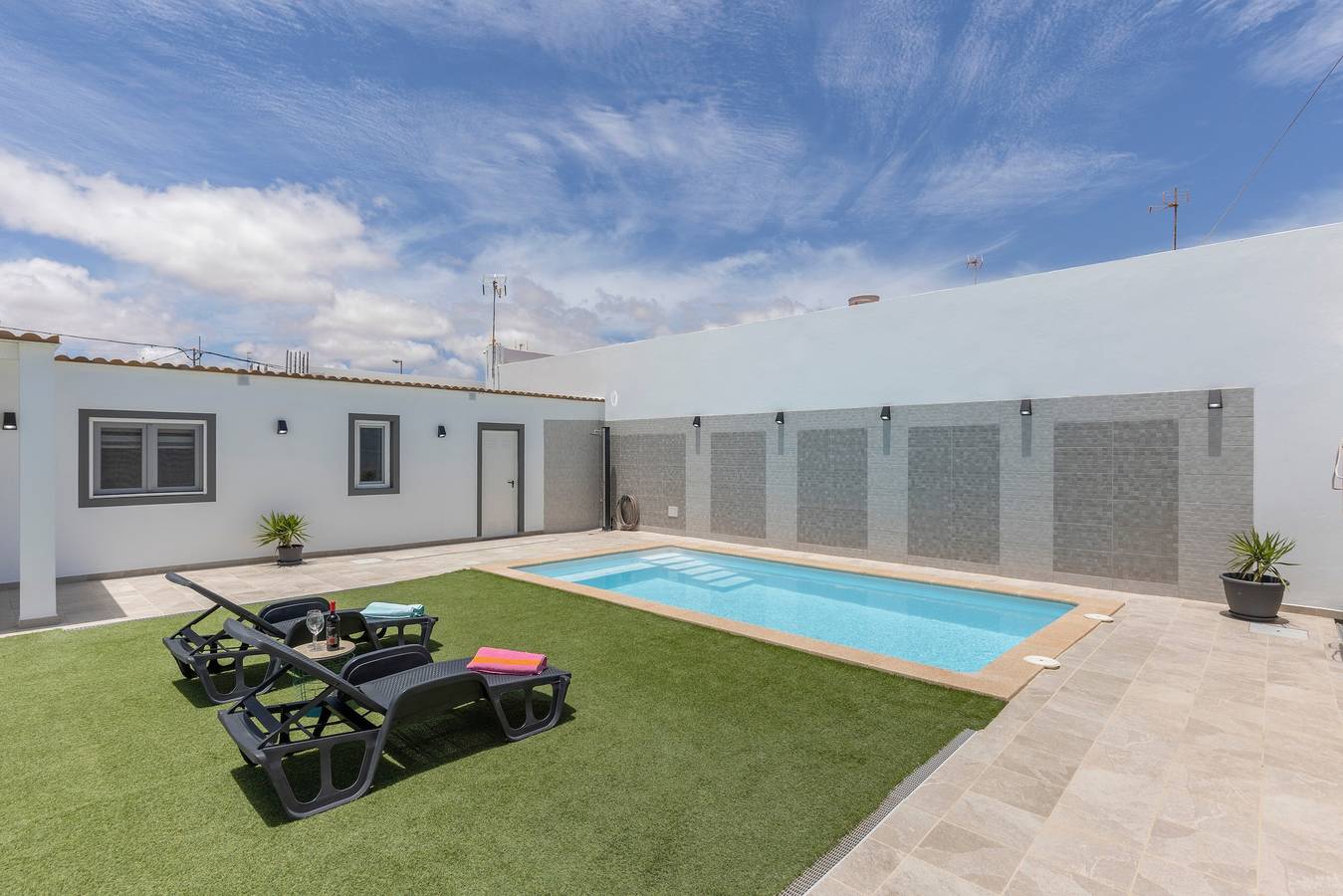Casa Muley: Piscina Privada, Jardín y Wi-Fi en El Matorral in El Matorral, Puerto del Rosario