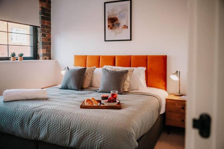 Apartamento para 6 personas, con vistas al lago y vistas en Birmingham