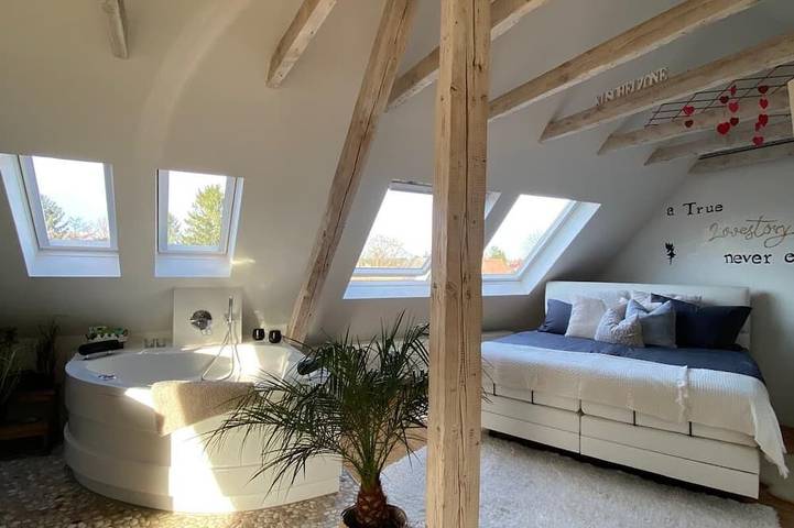 Vakantiewoning voor 2 personen, met whirlpool en tuin in Essen