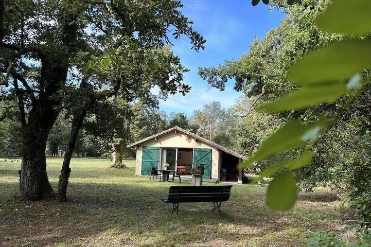 Maison de vacances pour 3 personnes, avec jardin