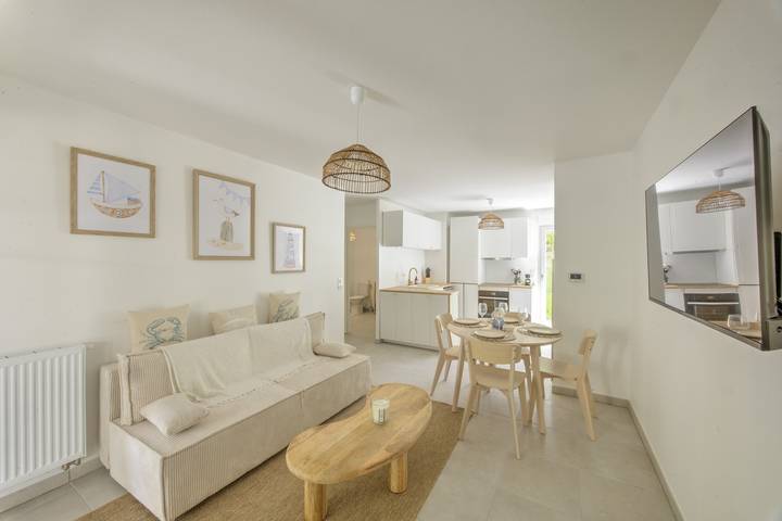 Gîte pour 4 personnes, avec terrasse dans L'Aiguillon (Arcachon) - 3