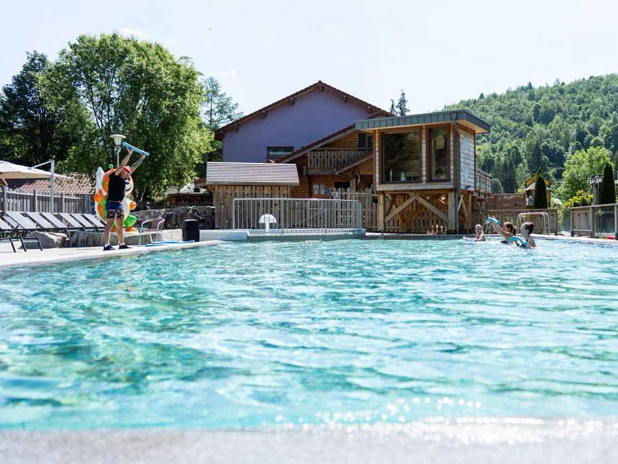 Sunêlia Domaine de Champé - Mobilheim 4 personen - Sunêlia Luxe Iroise 2 Zimmer 35m² - Tv - Lv - Bettwäsche vorhanden in Bussang, Regionaler Naturpark Belchen der Vogesen