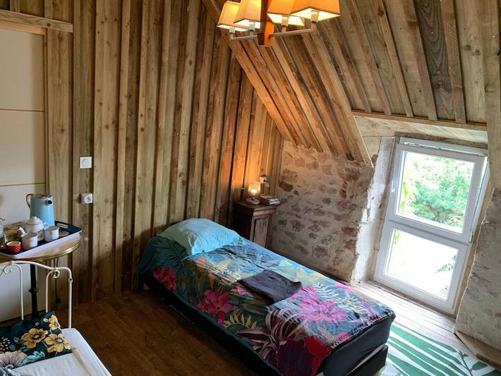 Chambre d’hôte pour 2 personnes, avec jardin et vue, animaux acceptés dans Parc naturel régional de la Brenne - 2