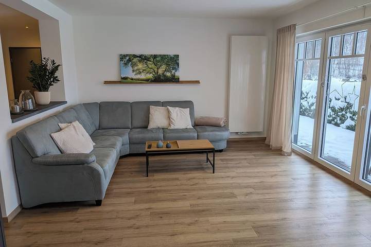Ferienwohnung für 3 Personen, mit Terrasse und Sauna sowie Garten - 1