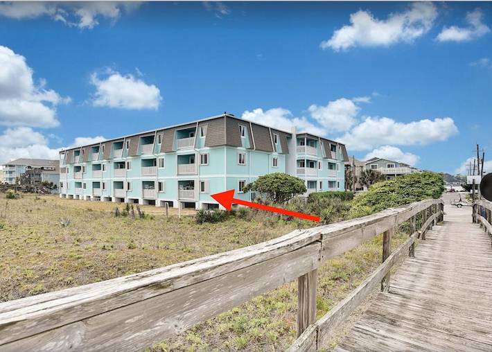 Vacation rental for 8 people, with pool and balcony in Carolina Beach