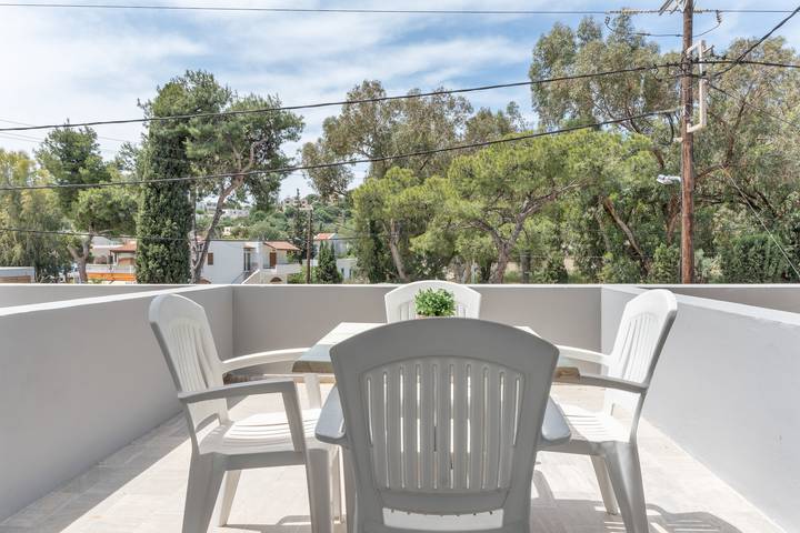 Appartement de vacances pour 3 personnes, avec Balcon et Bassin pour enfant