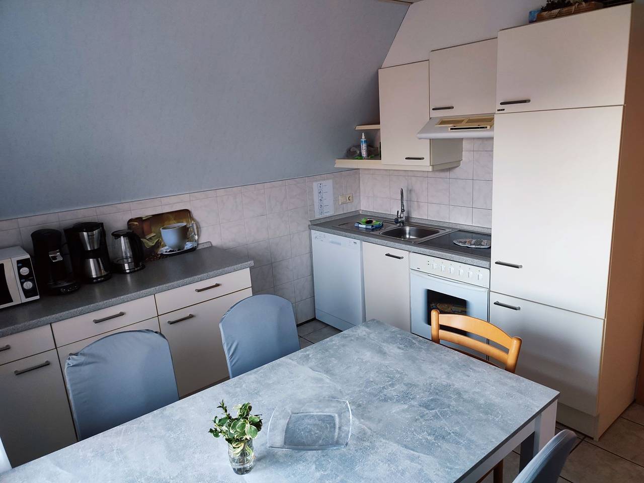 Ganze Wohnung, Ferienwohnung 'Fewo1 Wester - Hever' mit Gemeinschaftsterrasse und Wi-Fi in Langeneß, Halligen