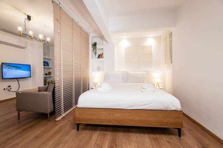 Apartamento para 2 personas, con Jardín en Atenas