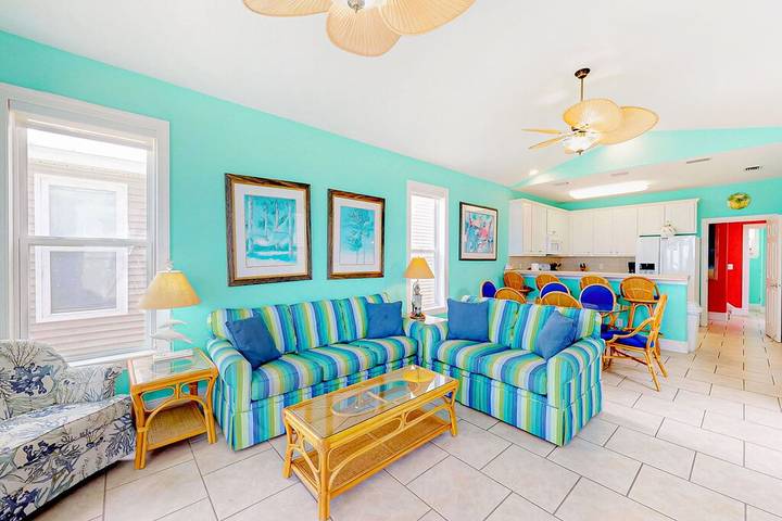 Vacation rental for 8 people, with balcony in St. George Island