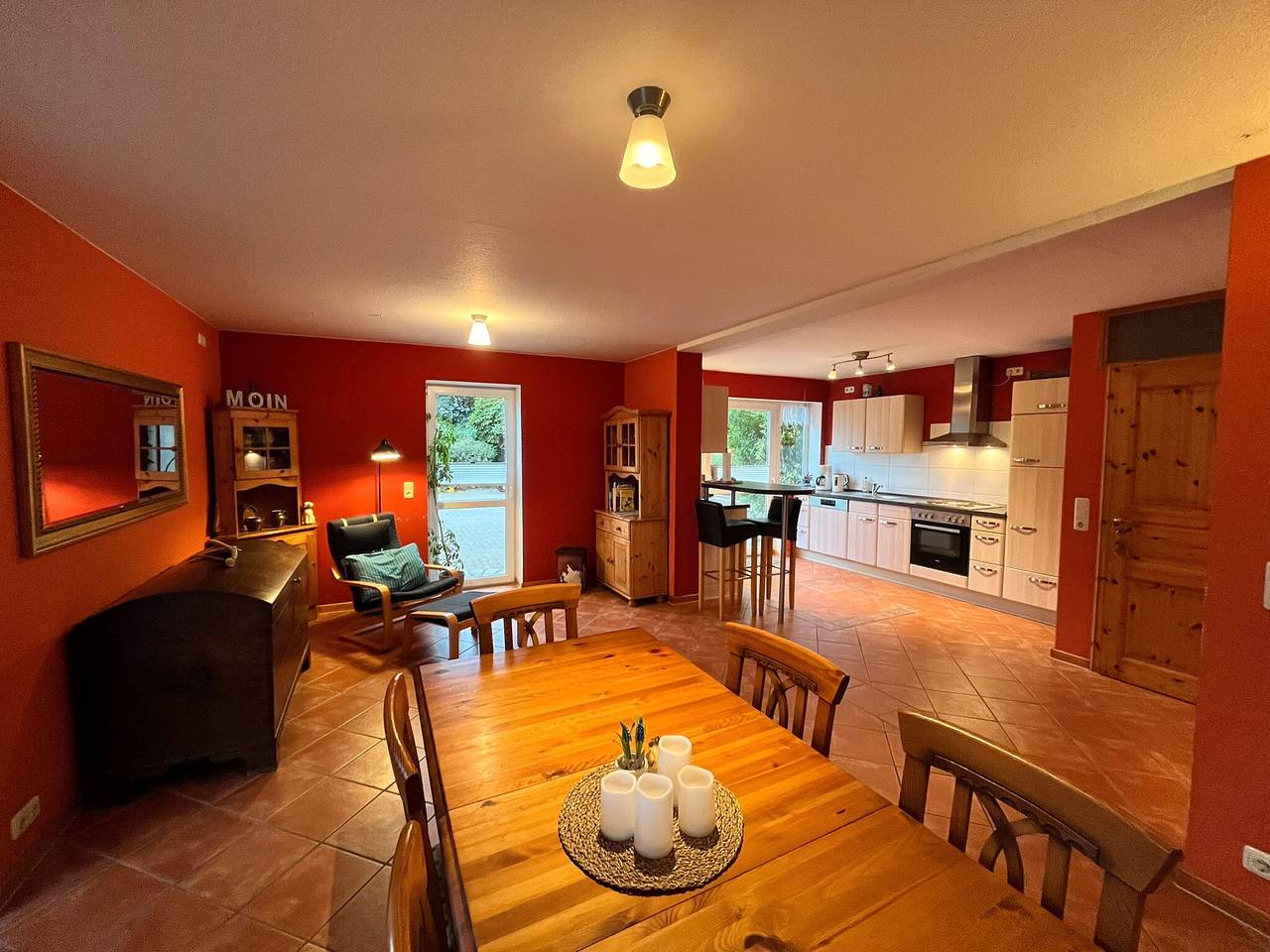 Ganze Wohnung, Ferienwohnung 'Cattle Barn - Leben Auf Dem Hof' mit Meerblick, privater Terrasse und Wlan in Tröndel, Südliche Ostseeküste