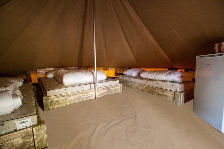 Glamping voor 4 personen in Limburg