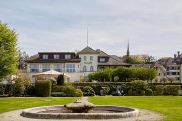 Hôtel pour 2 personnes, avec jardin, animaux acceptés à Morat