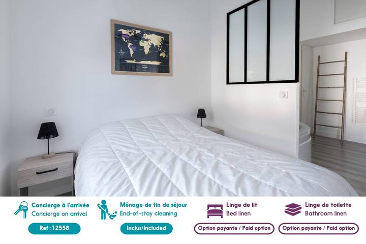 Location de vacances pour 11 personnes, avec terrasse et jardin, animaux acceptés à La Plaine-sur-Mer - 4