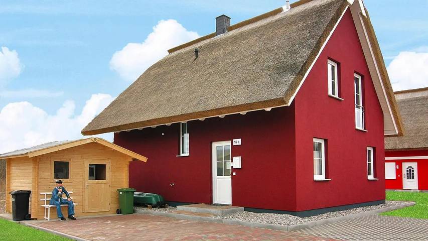 Ferienhaus für 6 Personen, mit Garten