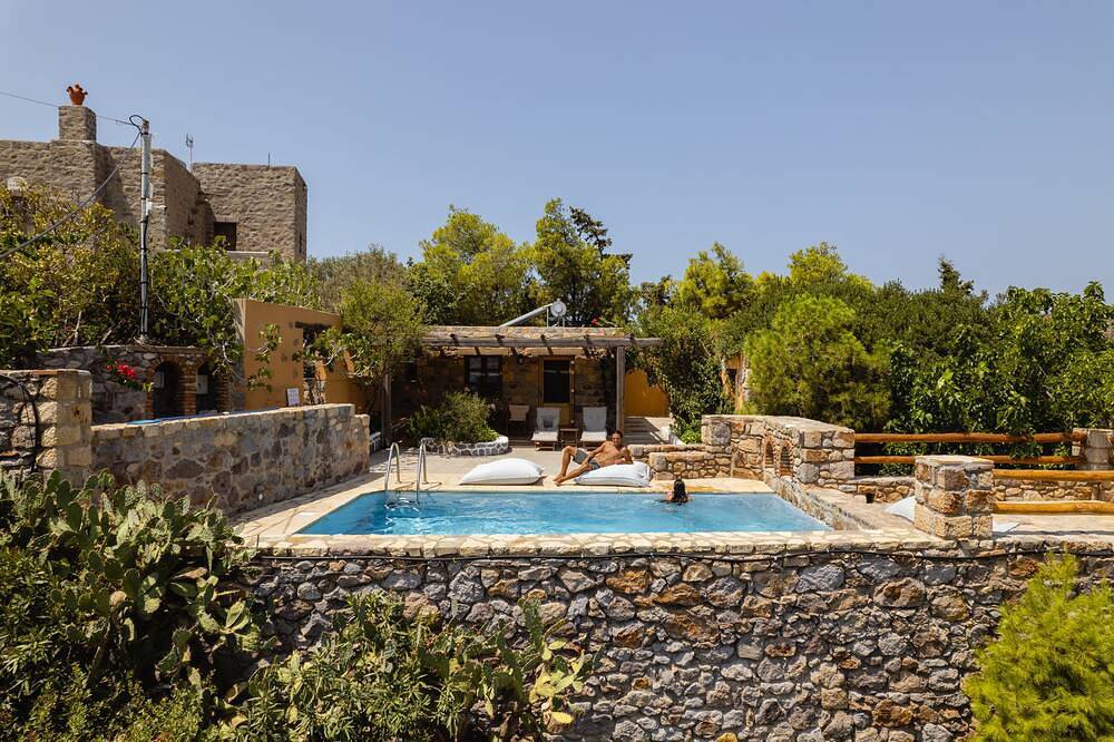 Ganze Wohnung, Blue Vista Patmos Villa Margarita Pool Studio in Skala (Patmos), Dodekanes