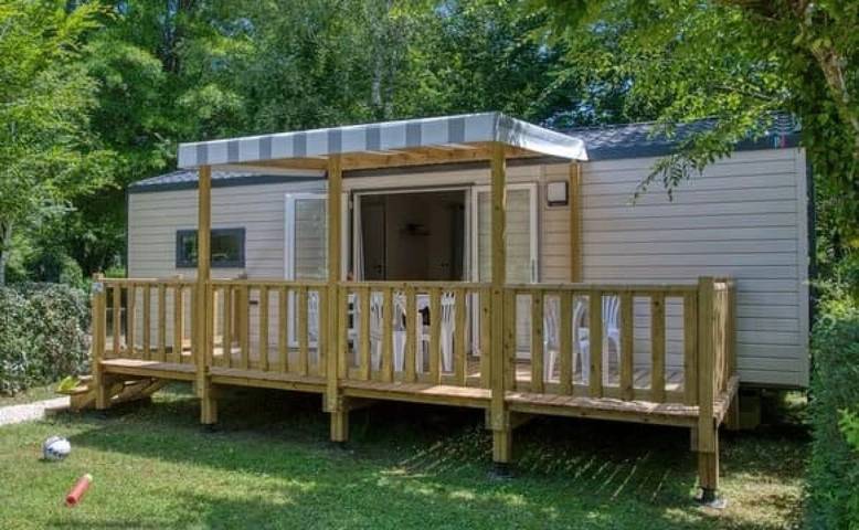 Mobil home pour 6 personnes, avec bassin pour enfant à Groléjac - 3