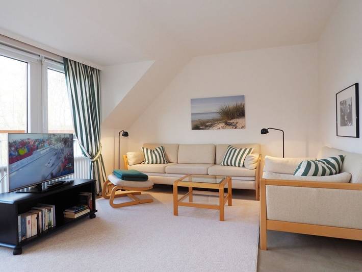 Ganze Ferienwohnung, Ferienwohnung Helgoländer Straße - Ruhiger Urlaub mit Strandkorb am Strand in Nordfriesische Inseln (Schleswig-Holstein) (Schleswig-Holstein), Wyk auf Föhr
