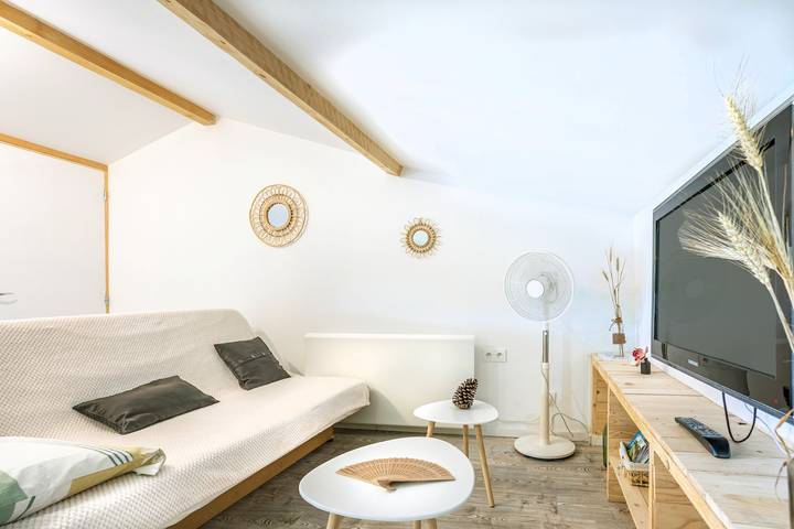Estudio entero, Estudio 'Cerca del Marais Poitevin' con Wi-Fi in Oulmes, Fontenay-le-Comte