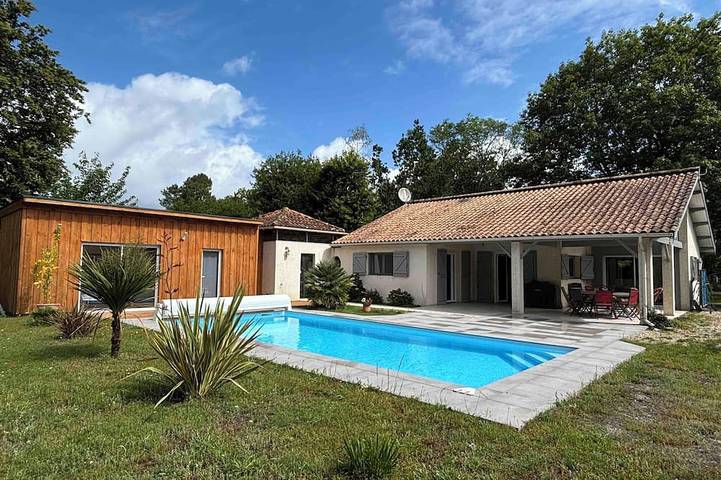 Maison de vacances pour 8 personnes, avec jardin à Grayan-et-l'Hôpital