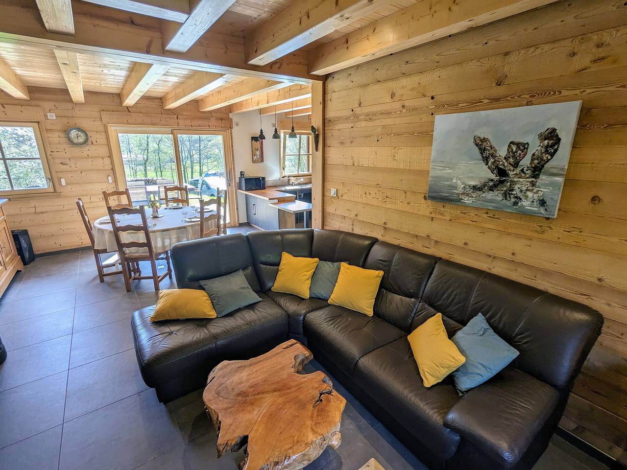 Chalet au cœur des Vosges avec sauna, terrasse et connexion Wifi in Cornimont, Parc naturel régional des Ballons des Vosges