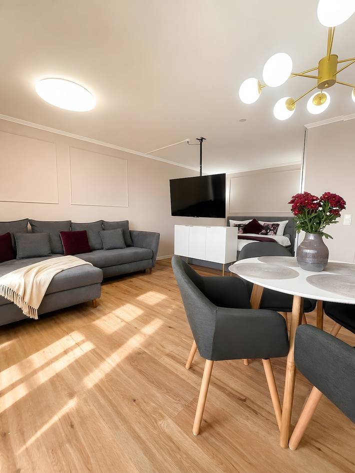 Studio für 4 Personen, mit Balkon und Seeblick am Bodensee