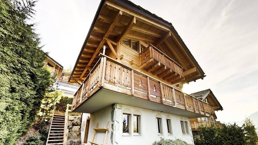 Ferienhaus für 13 Personen, mit Garten in Nendaz