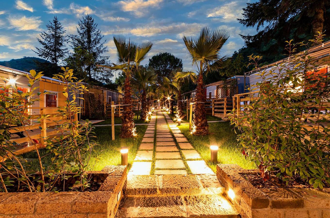 Camping Delle Rose — Mobilhome Agapanthus in Isolabona, Ligurian Alps