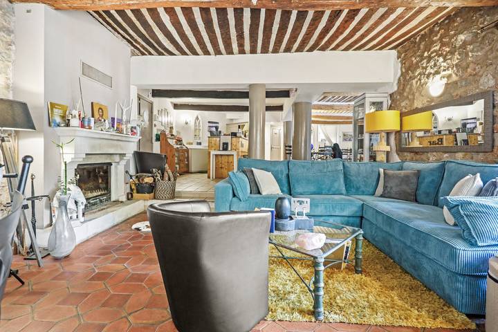 Habitación 'Bambou' con terraza compartida y Wi-Fi in Châteaudouble, Region de Draguignan