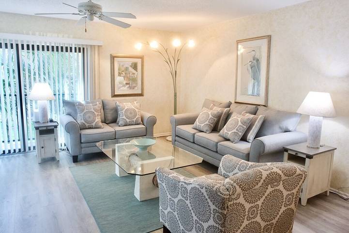 Apartment for 5 people, with pool and sauna in St. Augustine