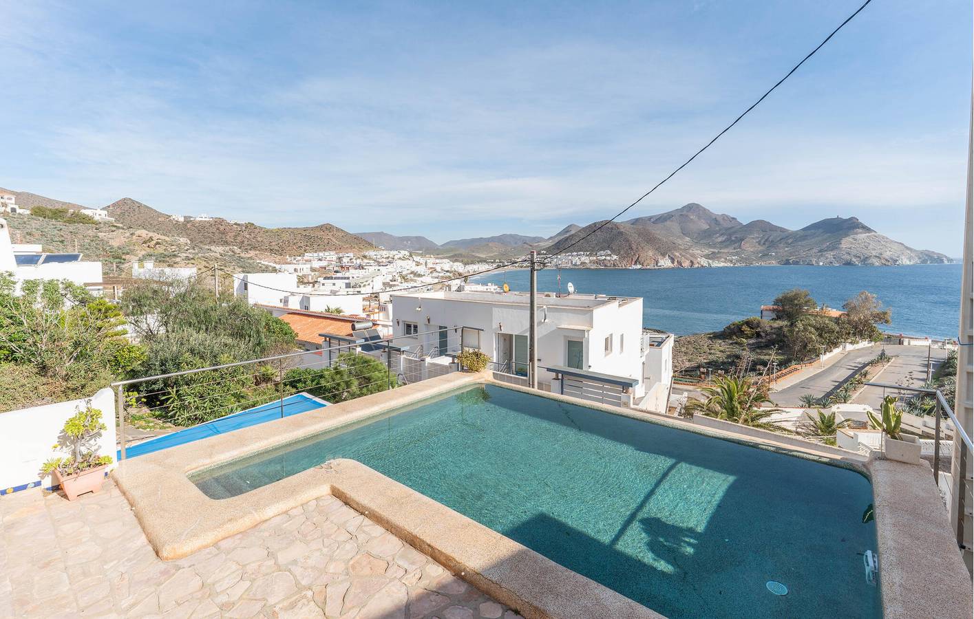 Fuga al mare: accogliente appartamento con 2 camere da letto, piscina e accesso alla spiaggia in San José (Andalusia), Nijar