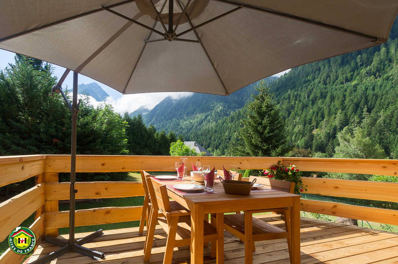 Casa de huéspedes para 4 personas con terraza in Valjouffrey, Parque Nacional de los Ecrins